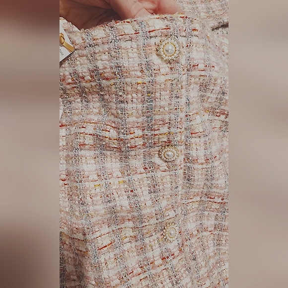 HOUSE OF HARLOW 1960 Pixie Dust Tweed 2-Piece Set - Picture 4 of 6